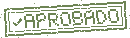 APPROVED, stamped in Spanish (Latin America)